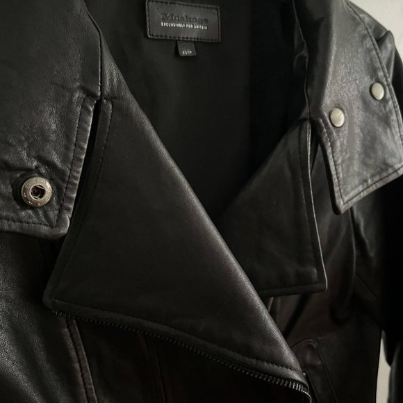 Mackage Kenya Leather Moto Jacket (XS) - $495 original, rare, soft! - Picture 5 of 6